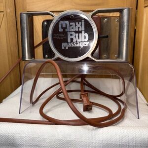 Vintage Maxi Rub Massager with two speeds